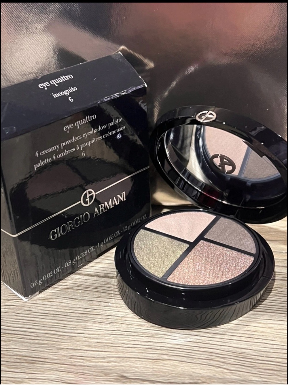 #06 Giorgio Armani Eye Quatro Eyeshadow Palette - 06 Incognito by Giorgio Armani